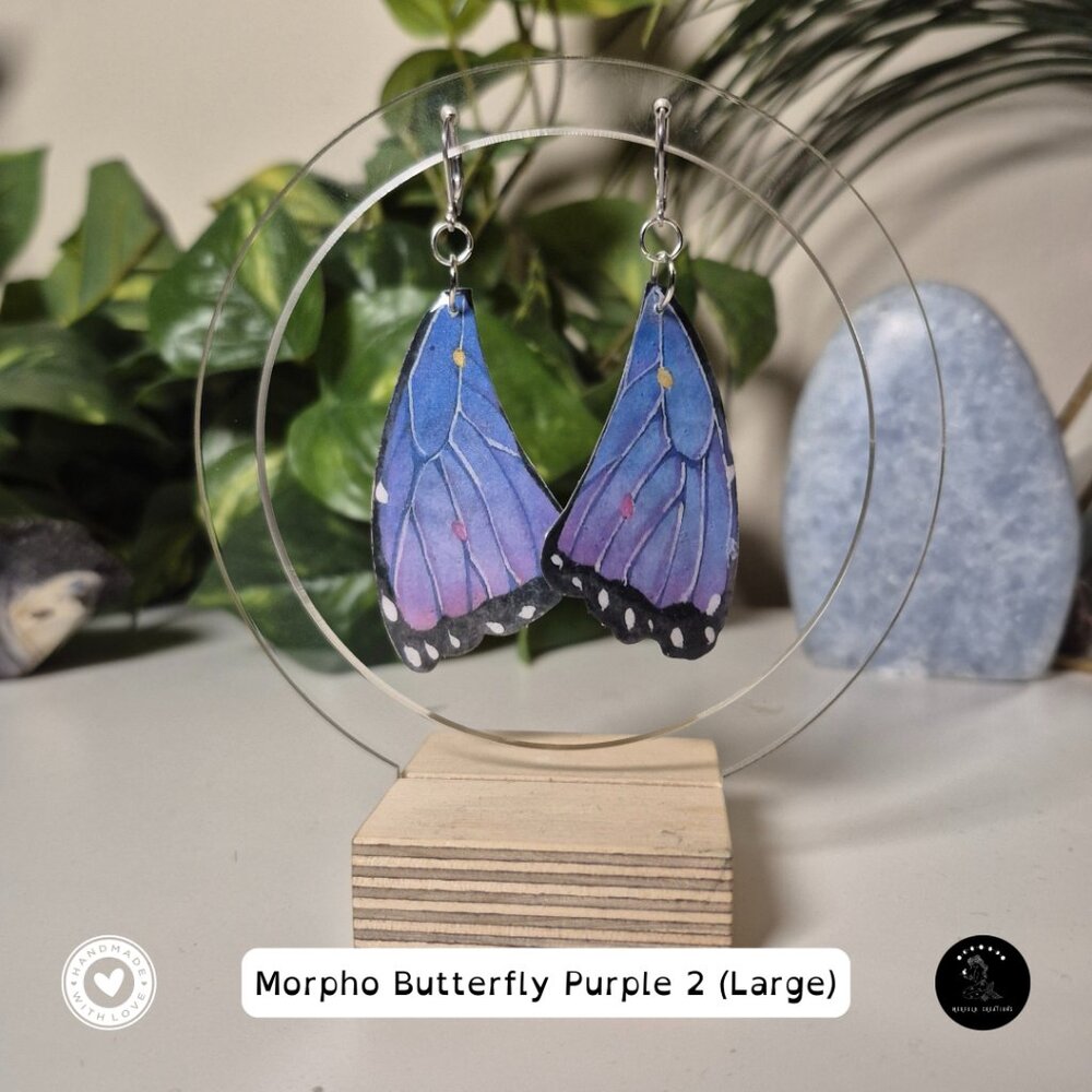 Handmade Butterfly Earrings (All Styles) - Picture 4 of 11